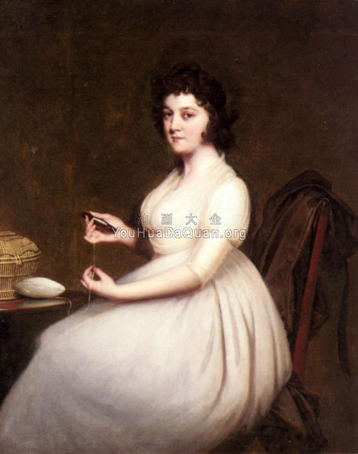 Portrait Of Mrs Abney - 约瑟夫·怀特·德比